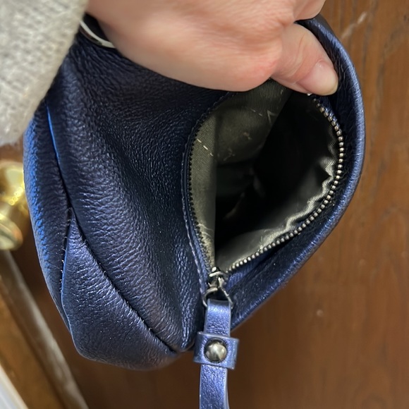 Vince Camuto Royal Blue Crossbody Handbag - Picture 5 of 14